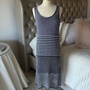 Crochet Dress With Slip NWOT